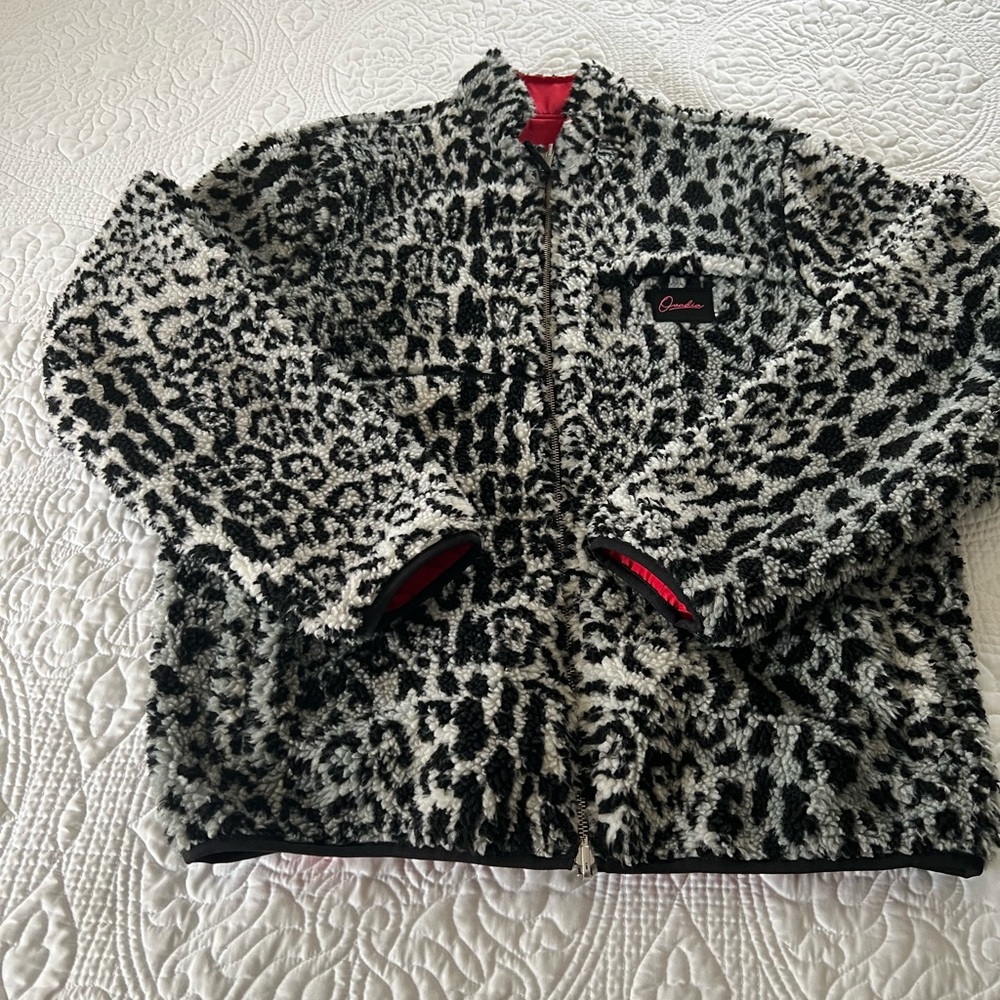 Ovadia reversible fleece jacket, Size Medium. - Picture 4 of 5